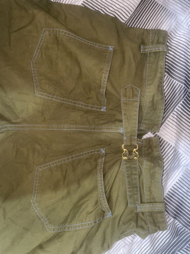 UNCLE FU Amekaji pants (Category: Jeans) located in Batangas. Submitted by constantine.archives (Listing ID 1460397500, Image 2). Description: 34 Waist Length, Adjustable with the strap sa likod, 10.5in hem, 32.5 Length.