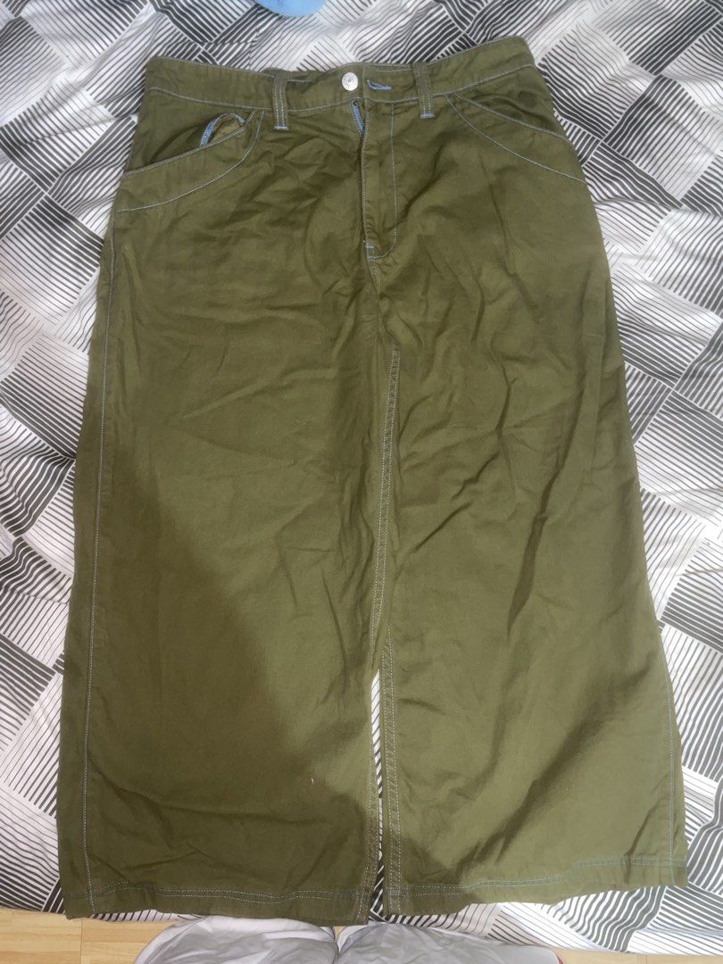 UNCLE FU Amekaji pants (Category: Jeans) located in Batangas. Submitted by constantine.archives (Listing ID 1460397500, Image 1). Description: 34 Waist Length, Adjustable with the strap sa likod, 10.5in hem, 32.5 Length.