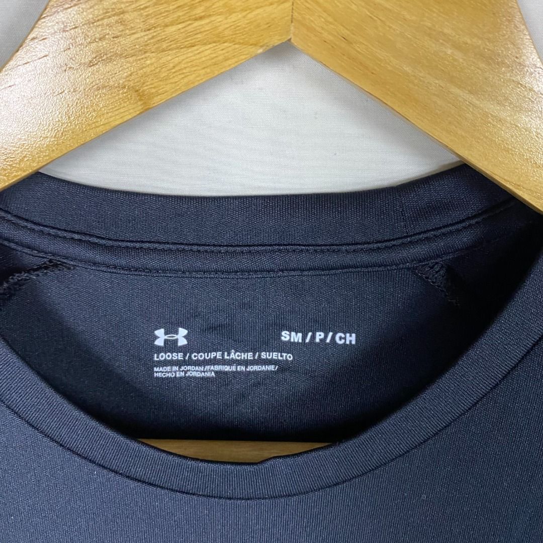 UNDER ARMOUR "Loose Fit" Performance Training Tee Navy Blue / S (Fits M) (Category: Activewear) located in Antipolo. Submitted by canadafindss (Listing ID 1460381012, Image 3). Description: Visit & Follow Canada Finds for more premium thrift, streetwear, vintage, techwear, activewear, and branded finds from Canada 🇨🇦 More items posted regularly: https://www.carousell.ph/u/canadafindss UNDER ARMOUR "Loose Fit" Performance Training Tee Navy Blue 