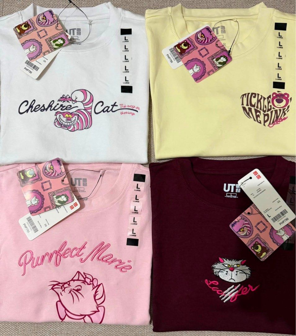 Uniqlo - UT Disney/Pixar Lettuce Top (Category: Shirts) located in Manila. Submitted by glamstylemnl (Listing ID 1460487597, Image 1). Description: 🎀 UT Disney/Pixar - New Arrival tops 🎀 💯Uniqlo BRANDED TOPS 📏 Sizes: Small to L 📸 Available sizes per designs Yellow - 1 (S) ; 1 (M) Maroon - 1 (L) .