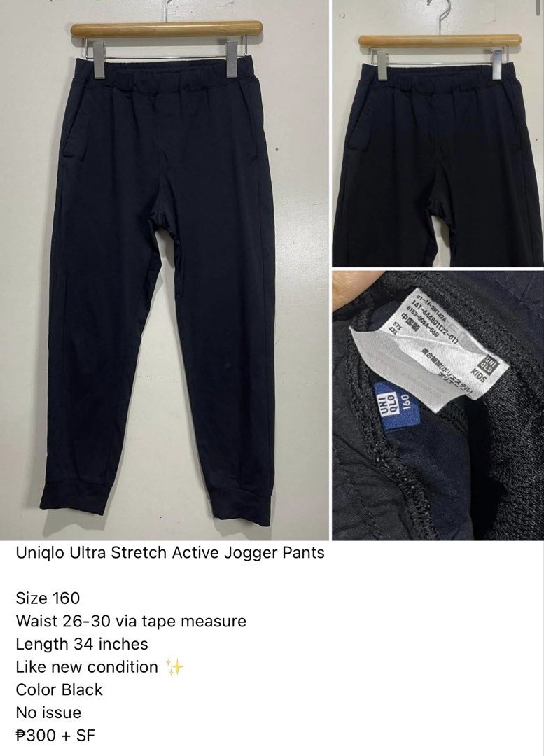 Uniqlo Jogger/Sweat Pants (Category: Joggers) located in Davao. Submitted by yannrussel00 (Listing ID 1460308764, Image 2). Description: ‼️Nasa pictures na po ang details and price. Last price posted. Thank you!.