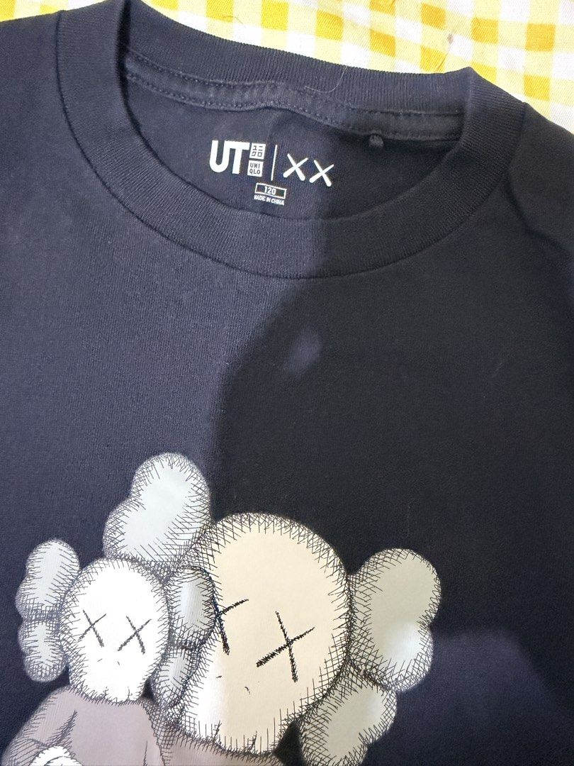 Uniqlo kaws shirt (Category: Babies & Kids Fashion) located in Makati City. Submitted by by.demi (Listing ID 1460478983, Image 3). Description: Kids size but can fit women xs - small Size 120.