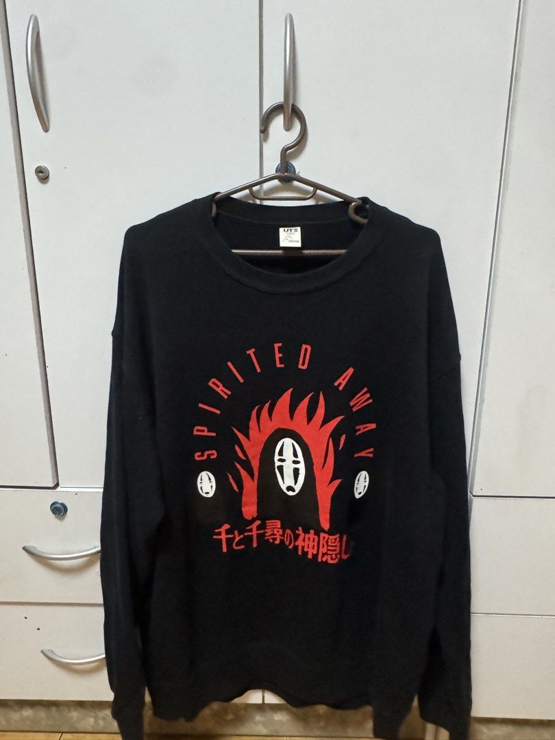 Uniqlo Spirited Away Sweater (Category: Coats, Jackets and Outerwear) located in Manila. Submitted by quintessesommerset (Listing ID 1460501721, Image 1). Description: 24x28.