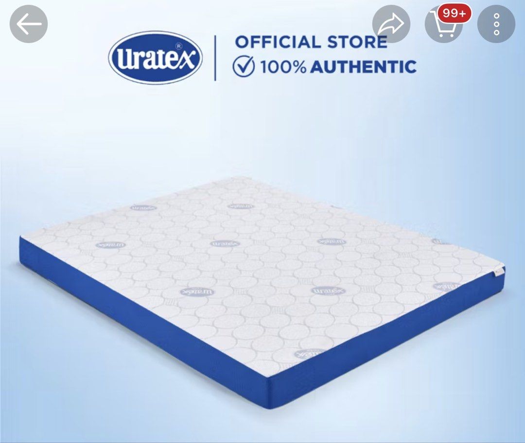 Uratex Airlite Foam (Category: Bed Frames & Mattresses) located in Quezon City. Submitted by marcelm.921 (Listing ID 1460402742, Image 1). Description: Double size.