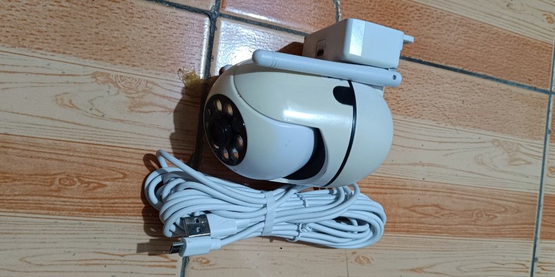 V380 Pro Outdoor waterproof camera 2.4 ghz (Category: Security Systems & CCTV Cameras) located in Quezon City. Submitted by harun_res_managing_director (Listing ID 1460343890, Image 3). Description: For Sale You can set up with wifi or without wifi V380 5G Waterproof Outdoor CCTV Dual Lens Camera waterproof No WIFI Needed Connect to Cellphone No SD Card with USB Type C Cable RFS: Upgrade.