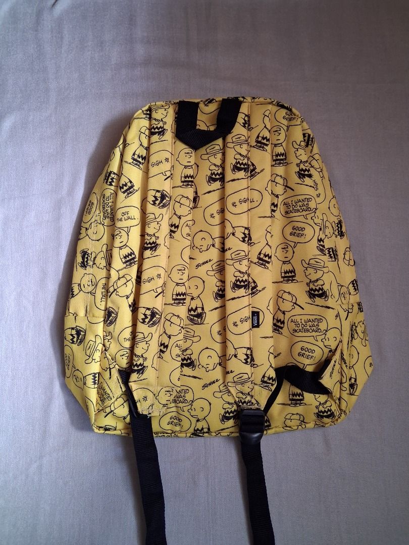 VANS PEANUTS OLD SKOOL BACKPACK LTD EDTN (Category: Backpacks) located in Quezon City. Submitted by threeleggeddog (Listing ID 1456703022, Image 2). Description: YELLOW PRE LOVED FROM VANCOUVER CANADA GCASH/BPI SHIPPING/PICKUP FEES C/O BUYER PM.