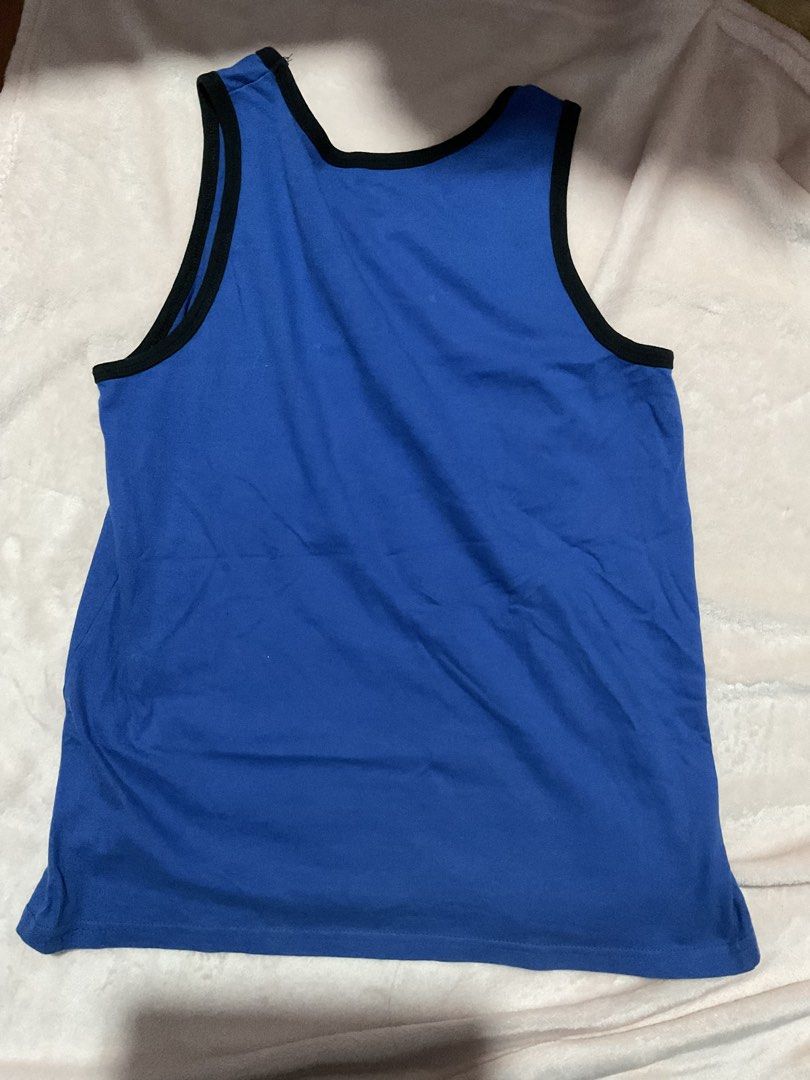 DC tight fitting tank top (Category: Sleeveless) located in Caloocan City. Submitted by sweetpoetry.closet (Listing ID 1460454202, Image 2). Description: Condition: Good Size: Small-Medium (10/12) + Tight-fitting 🩰Bought from a warehouse bundle. 💌MOP: Gcash ❗️Shipping shouldered by buyer.❗️.