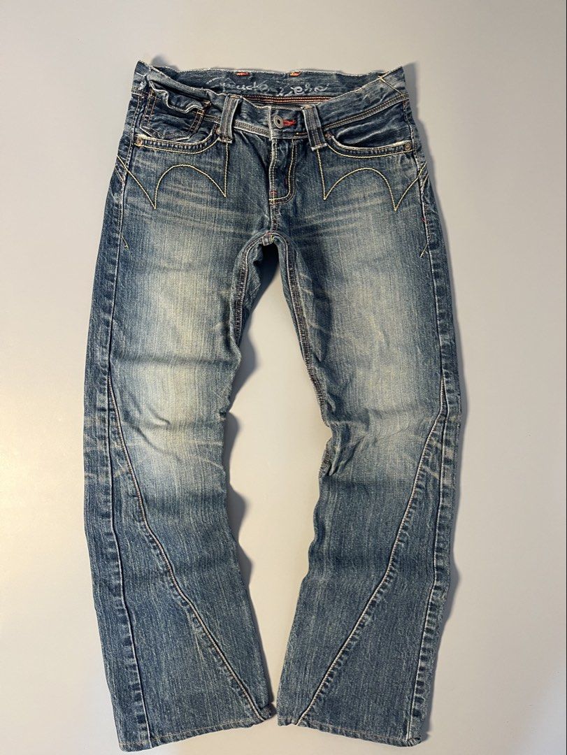 VINTAGE EDWIN BUCKLE BACK DENIM JEANS (Category: Jeans) located in Mabalacat. Submitted by bizzybones (Listing ID 1460465712, Image 2). Description: “30Waist “37Length Authentic/Legit No issue Excellent condition Mop gcash courier jnt.
