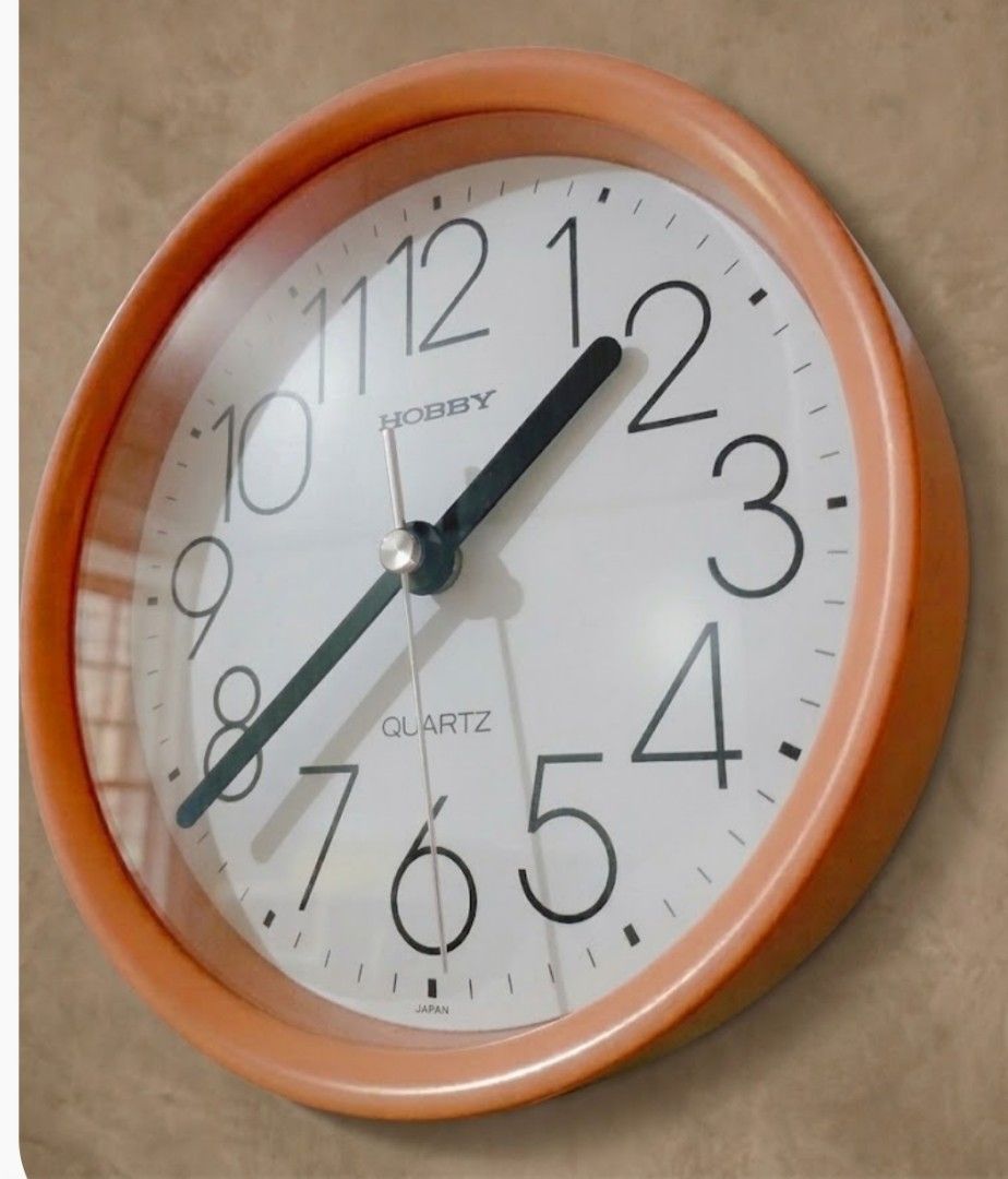 Vintage Hobby japan wall clock (Category: Clocks) located in San Fernando. Submitted by jaimeeyandoc (Listing ID 1460364511, Image 3). Description: Vintage Hobby japan wall clock - made in japan - works with 1pc AA battery - 2 x 7 x 7 inches. - no issues. - can send demo vid upon request..