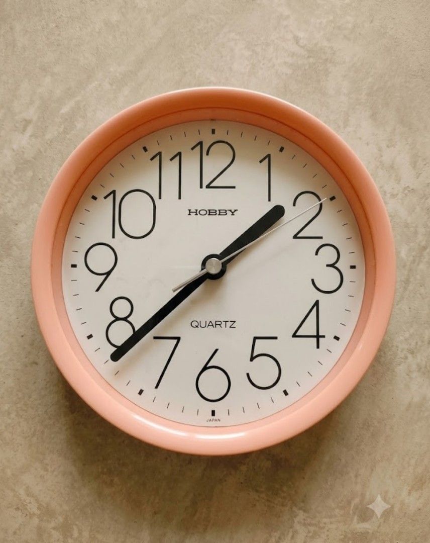Vintage Hobby japan wall clock (Category: Clocks) located in San Fernando. Submitted by jaimeeyandoc (Listing ID 1460364511, Image 1). Description: Vintage Hobby japan wall clock - made in japan - works with 1pc AA battery - 2 x 7 x 7 inches. - no issues. - can send demo vid upon request..