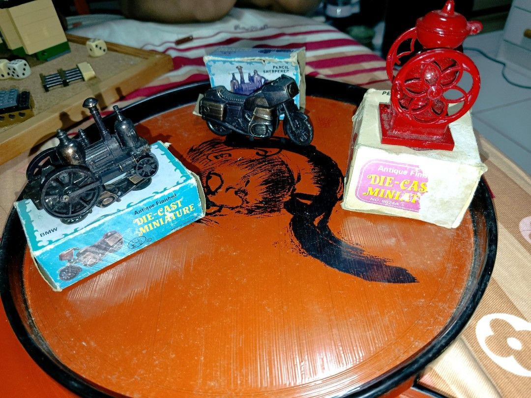 Vintage Miniature diecast sharpener P200 each (Category: Vehicle & Diecast Models) located in Quezon City. Submitted by kristal68 (Listing ID 1460447992, Image 1). Description: .