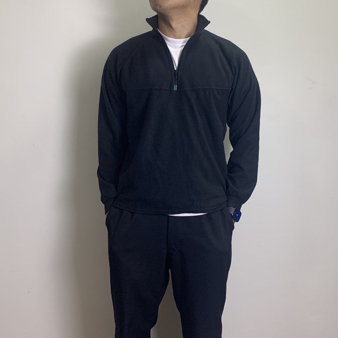Vintage Mont•bell fleece jacket (Category: Coats, Jackets and Outerwear) located in Baguio. Submitted by been.aged_ph (Listing ID 1460456260, Image 2). Description: 𝚂𝚒𝚣𝚎: fits up to M 𝙳𝚒𝚖𝚎𝚗𝚜𝚒𝚘𝚗𝚜: 20 x 26 𝙲𝚘𝚗𝚍𝚒𝚝𝚒𝚘𝚗: Excellent 𝙸𝚜𝚜𝚞𝚎: none Model Height: 5' 7" .