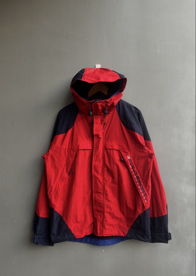 Vintage Polo Ralph Lauren Rain Jacket (Category: Activewear) located in Balamban. Submitted by just_findss (Listing ID 1460430236, Image 1). Description: Very Excellent Comdition M on tag Dimes 24W - 29L Colo Rate 9.5/10.