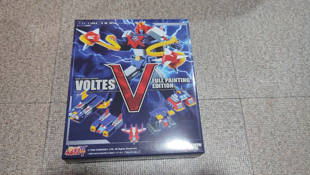 Voltes V Full Painting (Category: Figurines & Statues) located in Paranaque City. Submitted by pengepoods (Listing ID 1460403630, Image 1). Description: MISB No issue Paranaque location.