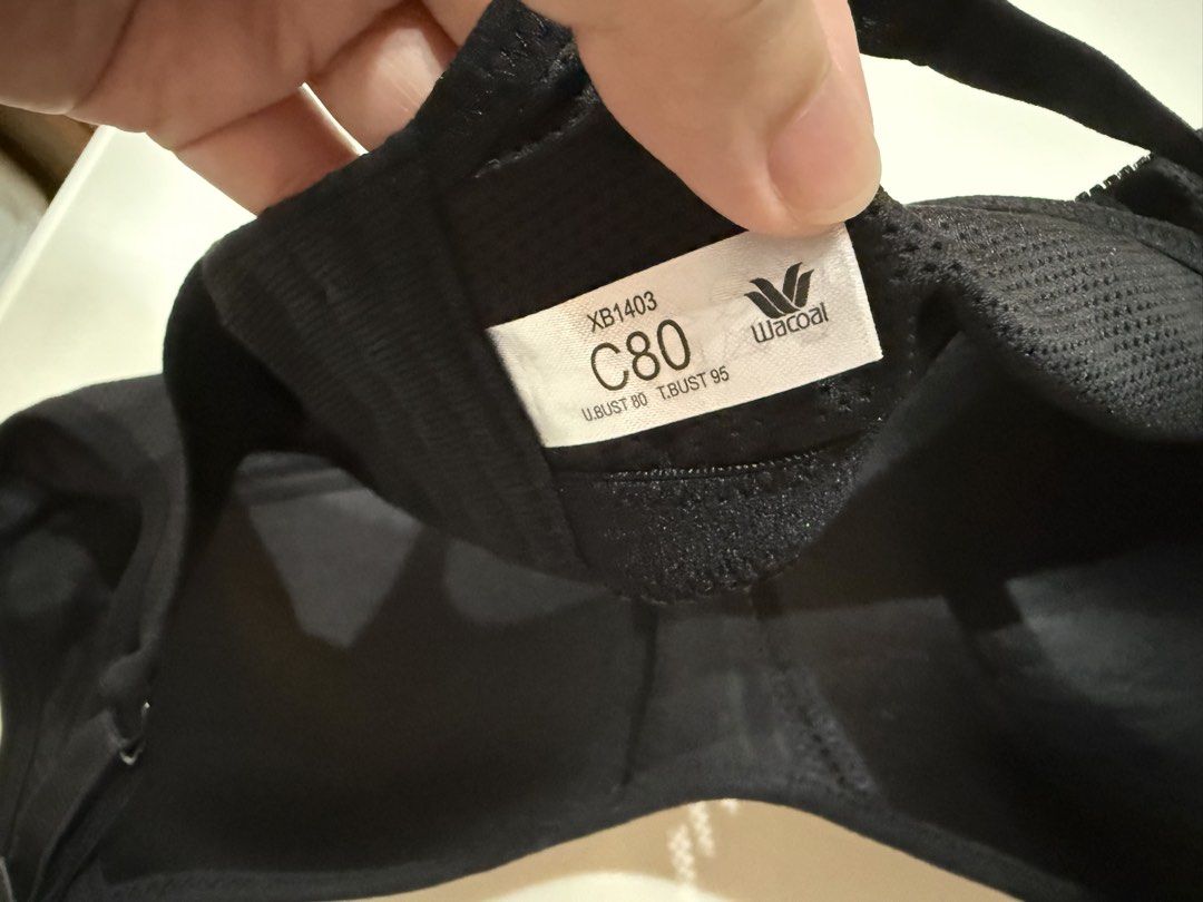 Wacoal Bra C80/36C (Category: Undergarments & Loungewear) located in Paranaque City. Submitted by justinaaa_ (Listing ID 1460370737, Image 3). Description: Orig price: ₱1,995 Used once Rfs masikip Fixed❗️.