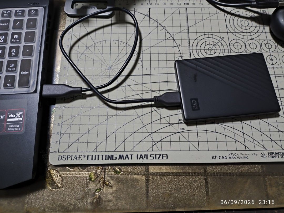 WD My Passport 2TB External Hard Drive (Category: Hard Disks & Thumbdrives) located in Manila. Submitted by tobats_kun (Listing ID 1460506646, Image 3). Description: 💾 WD My Passport 2TB External HDD + Assorted PC Game Installers 🎮 Selling my WD My Passport 2TB Portable External HDD, in good working condition HDD Details: 💾 Capacity: 2TB 🔌 USB 3.0 ❤️ CrystalDiskInfo: GOOD Health ⏱️ Power-On Hours: 78 hours only 🔄 Power-On Count: 21 🌡️ Tempe