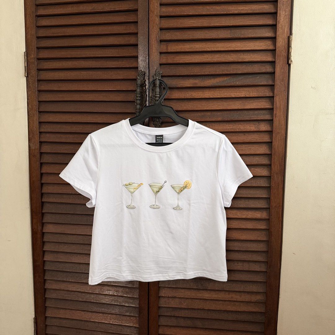 White Martini Shirt (Category: Shirts) located in Las Pinas. Submitted by francesca.finds (Listing ID 1460416945, Image 1). Description: - LAST PRICE - no photo when worn.