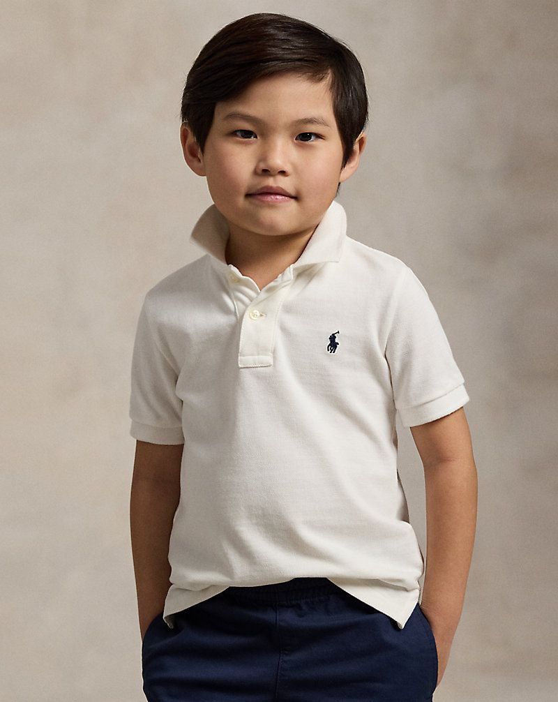 White Polo Shirt (Category: Babies & Kids Fashion) located in Manila. Submitted by withlovesam (Listing ID 1460367791, Image 2). Description: not og but still cute!.