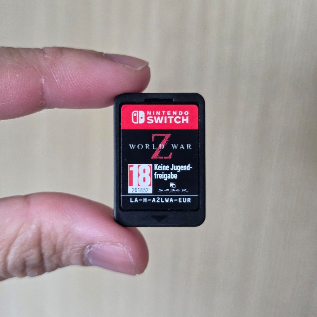 World War Z switch game (Category: Nintendo) located in Manila. Submitted by sweettotes_ph (Listing ID 1460407007, Image 1). Description: No issues Fully working Good condition Cart only I have other games feel free to check my listings :) For pickup or delivery Bdo Gcash Maya Gotyme payment.