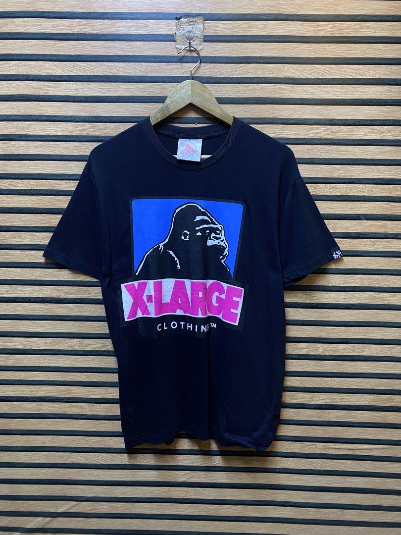X LARGE CLOTHING TEE (Category: Tshirts & Polo Shirts ) located in Makati City. Submitted by drip.poww (Listing ID 1460425416, Image 1). Description: - Authentic XLarge - Color: Black - Size: Meduim - Dimes: 21x28 - Authentic - Excellent condition - Need wash, fresh from bale - Material: 100% Cotton Please don’t expect too much—these are thrifted (ukay) items. 😊 !!STILL NEGOTIABLE!!.