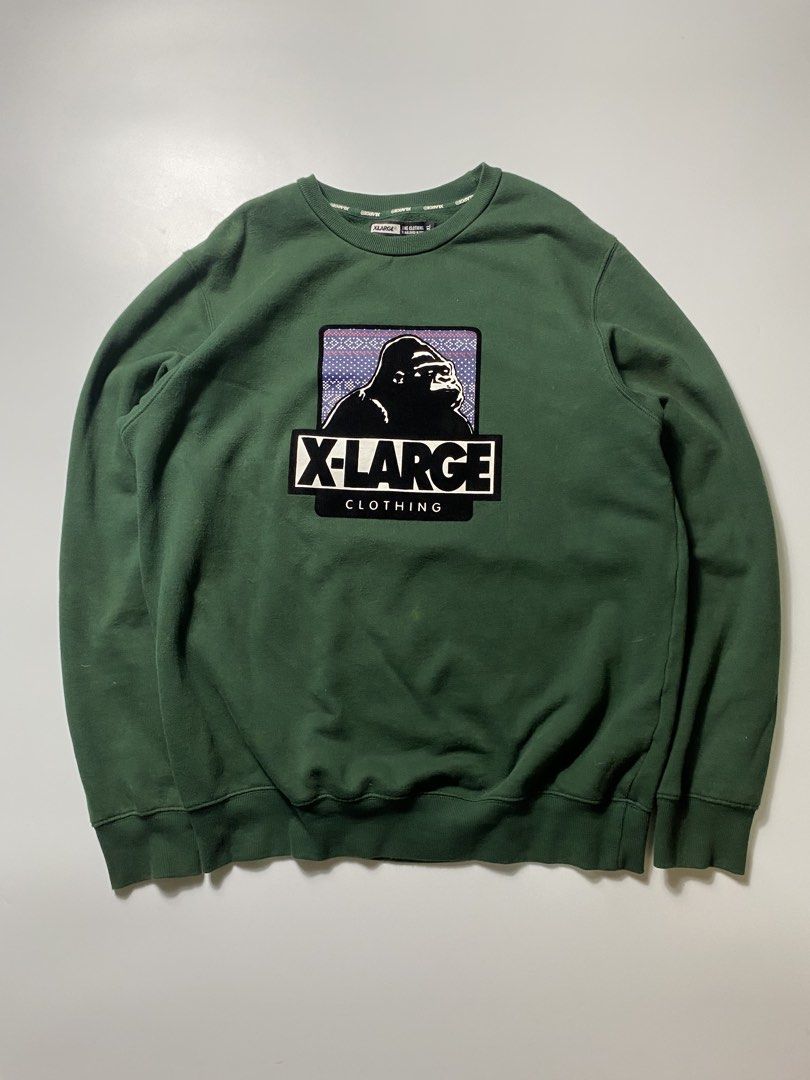 X-Large Big Logo Pullover Sweater (Category: Coats, Jackets and Outerwear) located in Tacloban City. Submitted by kanye_east1 (Listing ID 1460470607, Image 1). Description: Details 22x28 Dimension 9.5/10 ColorRate Good as new condition No issue Need wash only.