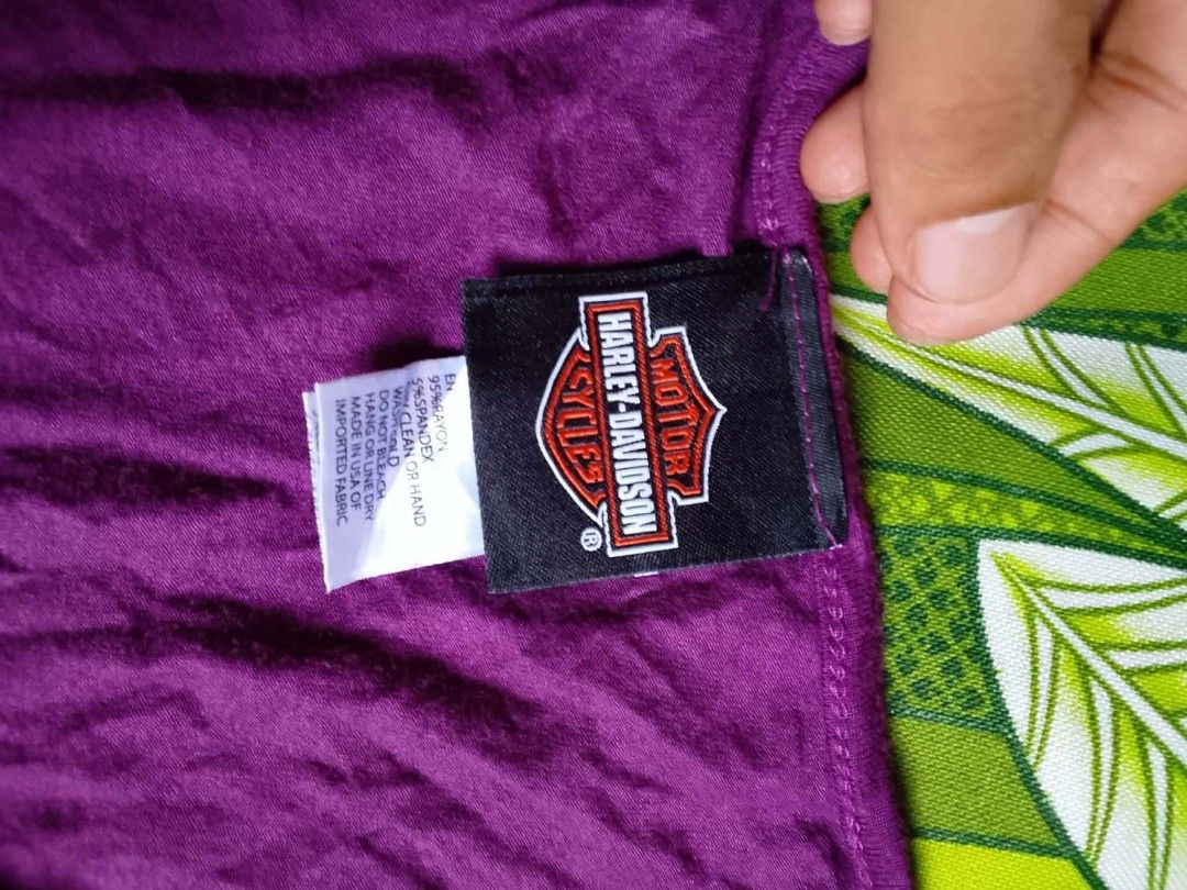 Y2k Harley Davidson grunge top (Category: Blouses) located in Himamaylan. Submitted by garciathrift.22 (Listing ID 1460421154, Image 2). Description: excellent condition no issues size small.