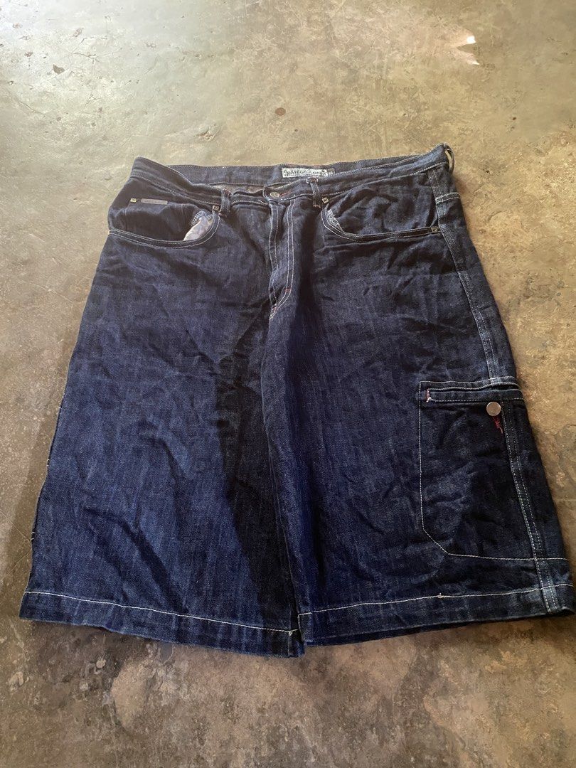 y2k meccadnm jorts (Category: Shorts) located in Caloocan City. Submitted by remythrift (Listing ID 1460385655, Image 2). Description: waist-36 length-26.