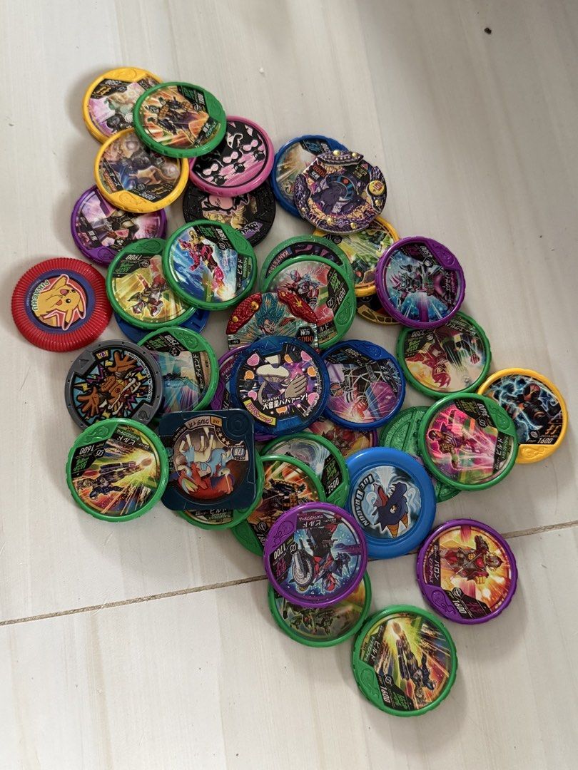Yo-kai Watch Medals Collection - Various Series (Category: Character Goods) located in Manila. Submitted by carlaleyyydonato (Listing ID 1460403286, Image 1). Description: - Assorted Yo-kai Watch medals - Includes various characters and series - Some medals feature Japanese text - Ideal for collectors and fans of the Yo-kai Watch show - Sold as a complete lot - Please refer to the pictures for the exact medals included.