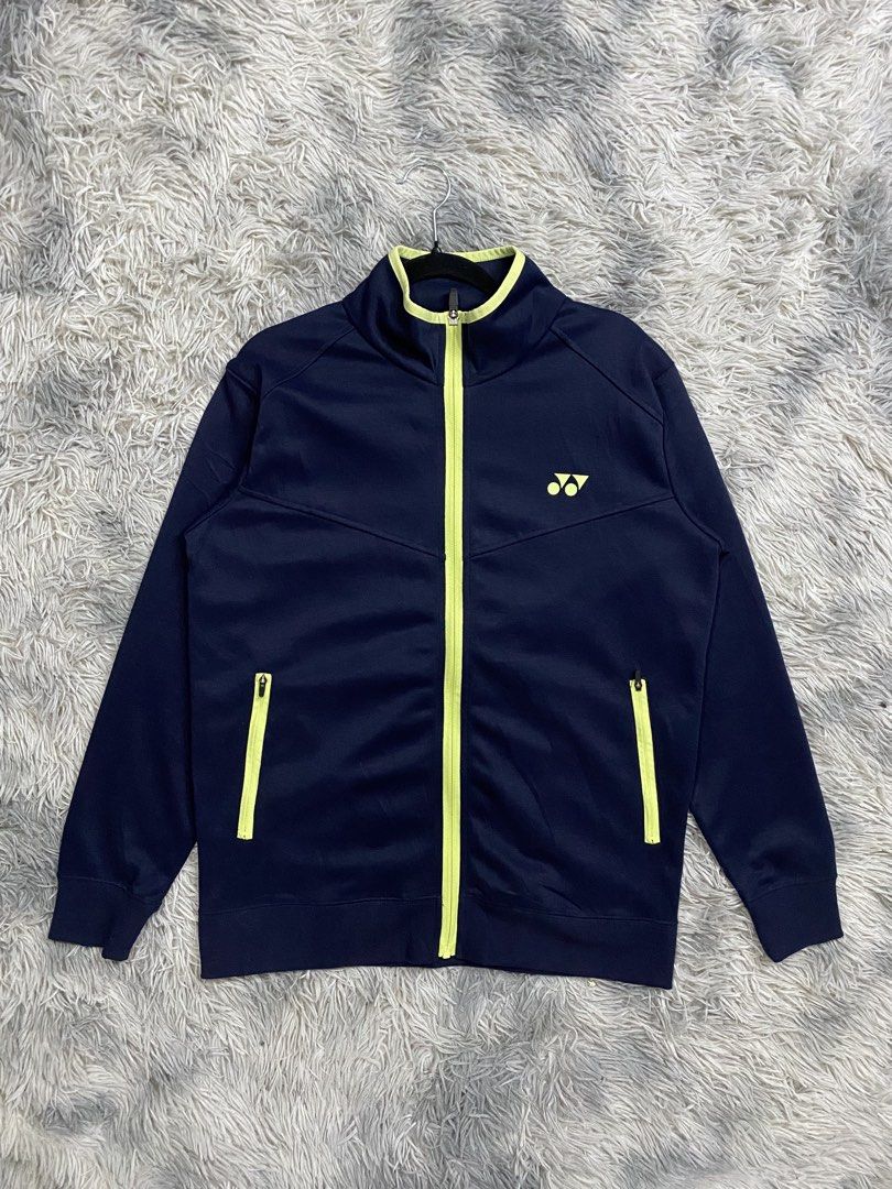 Yonex Fullzip Jacket (Category: Coats, Jackets and Outerwear) located in Manila. Submitted by kurtmnla (Listing ID 1460469039, Image 1). Description: Yonex Full zip jacket Size M fit/ Unisex Dimes 21x26 Good condition/ No issue 📍Quezon city.