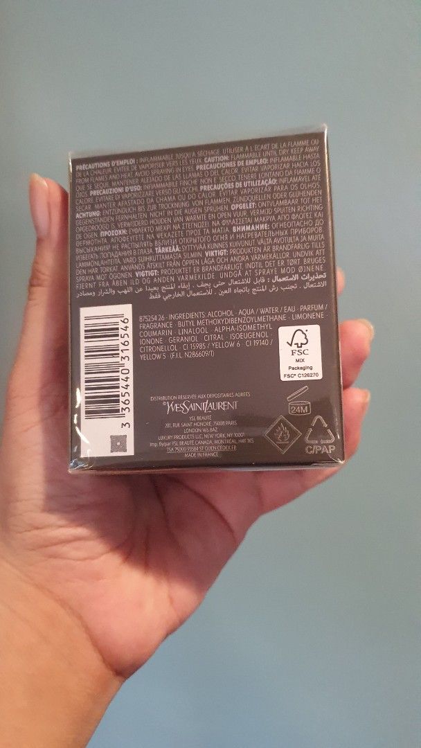 YSL L'homme EDT (Category: Fragrance & Deodorants) located in Cainta. Submitted by emmanuelma92825 (Listing ID 1460444858, Image 2). Description: Designer perfume: YSL L'homme EDT 4000 pesos Brand new in box. Perfume has never been used/opened. NO TRADES. But willing to consider serious and reasonable offers. Willing to do meet ups if buyer is nearby (I live in Cainta). Otherwise, delivery via courier. .