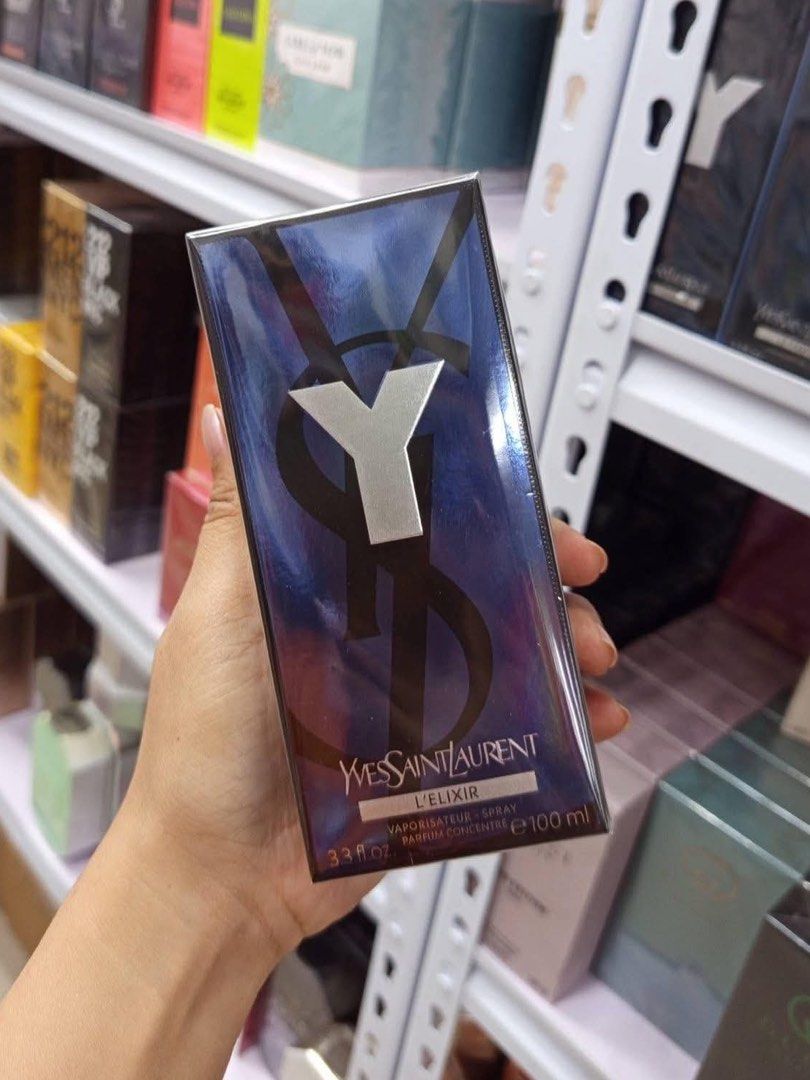 YSL Y L’ELIXIR | PREMIUM QUALITY (Category: Fragrance & Deodorants) located in Quezon City. Submitted by embere_shop (Listing ID 1460318111, Image 1). Description: 📌 Perfect for yourself or as a gift! ✨ Whether you’re treating yourself or looking for a gift for birthdays and any special occasion, this is a great choice. 💗 The scent is very close to 0G and long-lasting, perfect if you want something that smells premium without going over budget.