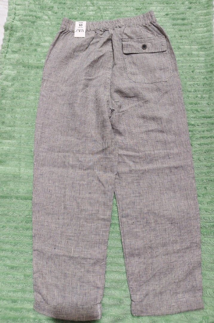 Zara kids pants (Category: Babies & Kids Fashion) located in Manila. Submitted by jinkeec (Listing ID 1460429941, Image 2). Description: Zara pants with tag 10 years old 140 CM.