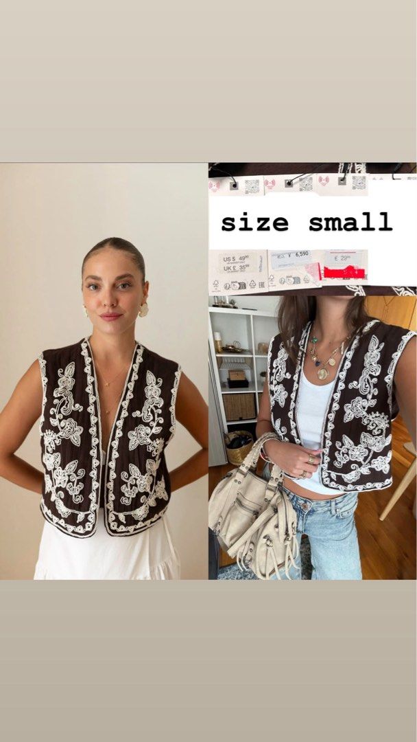 Zara Vest (Category: Coats, Jackets and Outerwear) located in Gapan. Submitted by silkandflitz_ (Listing ID 1460422028, Image 1). Description: .