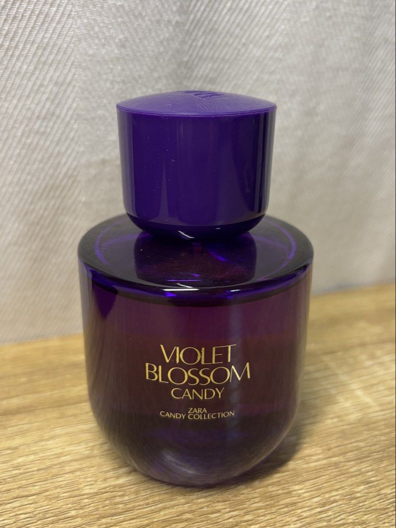 Zara Violet Blossom Candy Collection (Category: Fragrance & Deodorants) located in Trece Martires City. Submitted by decluttercloset_niks (Listing ID 1460412075, Image 1). Description: - Scent profile: Sweet and floral. - Significant amount of product remaining. - RFS: too sweet for my taste 😕 .