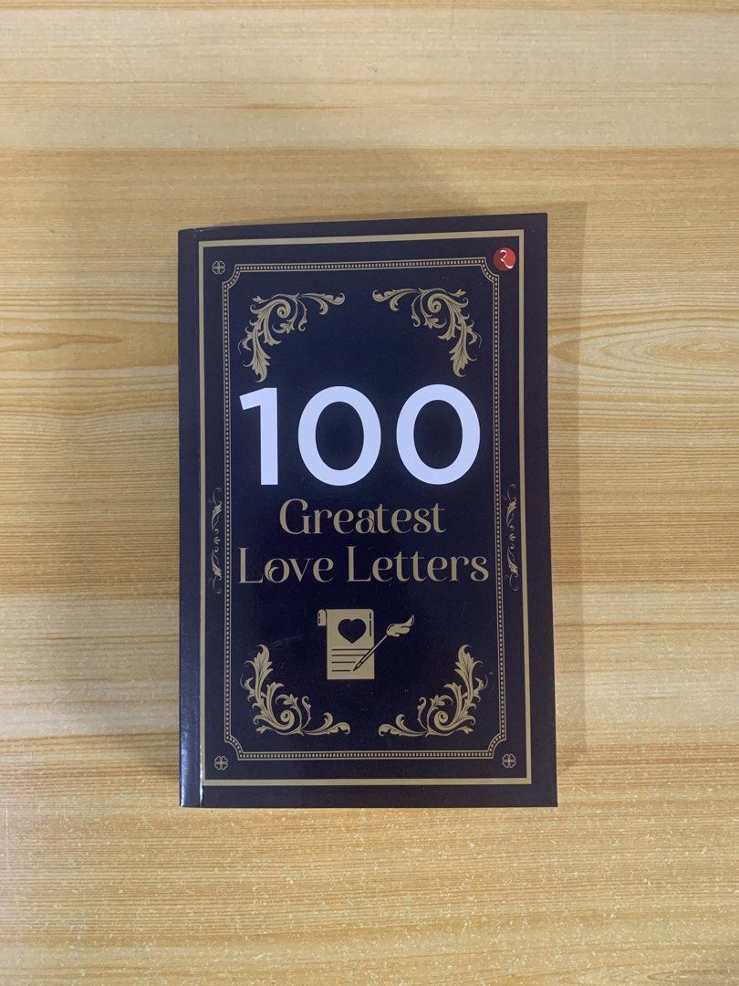 100 Greatest Love Letters (Category: Storybooks) located in Pasig City. Submitted by dublicat (Listing ID 1460620915, Image 1). Description: Please message me for more photos Delivery only via J&T.