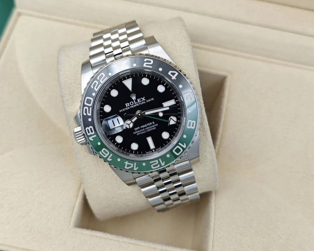2026 GMT-MASTER II SPRITE (Category: Men's Watches) located in Taguig. Submitted by atlwatchesph (Listing ID 1460533701, Image 1). Description: 🥤2026 GMT-MASTER II SPRITE 🥤 MODEL 126720 VTNR JUBILEE 🥤 YEAR 2026 BRAND NEW 🥤 BRAND NEW / COMPLETE SET 🏷 1,117,000.00 ⌚️ Watch posted is available & in stock 🤝 Posted price Slightly negotiable. For serious inquiries- please message me directly 💯 All timepieces posted & sold are all authentic, genu