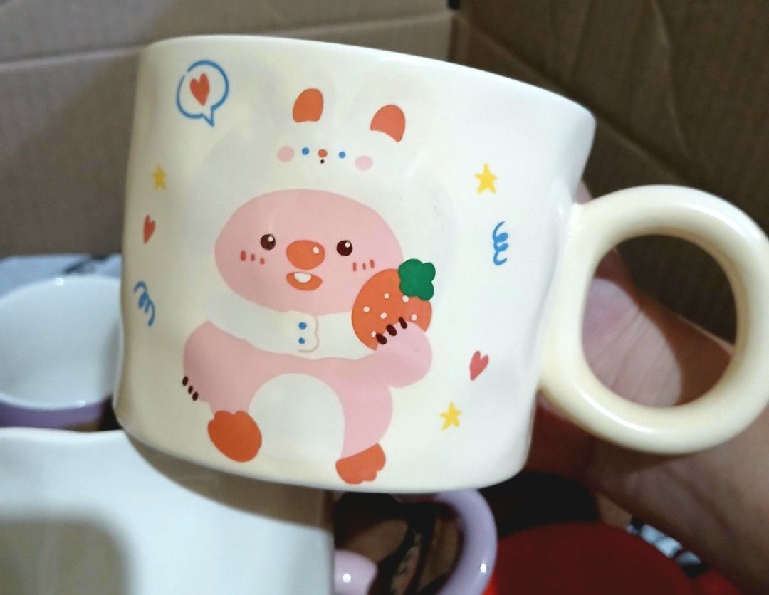 3D KAWAII MUG (Category: Dinnerware & Cutlery) located in Manila. Submitted by mings_28 (Listing ID 1460641013, Image 1). Description: with random freebies hehehehe.