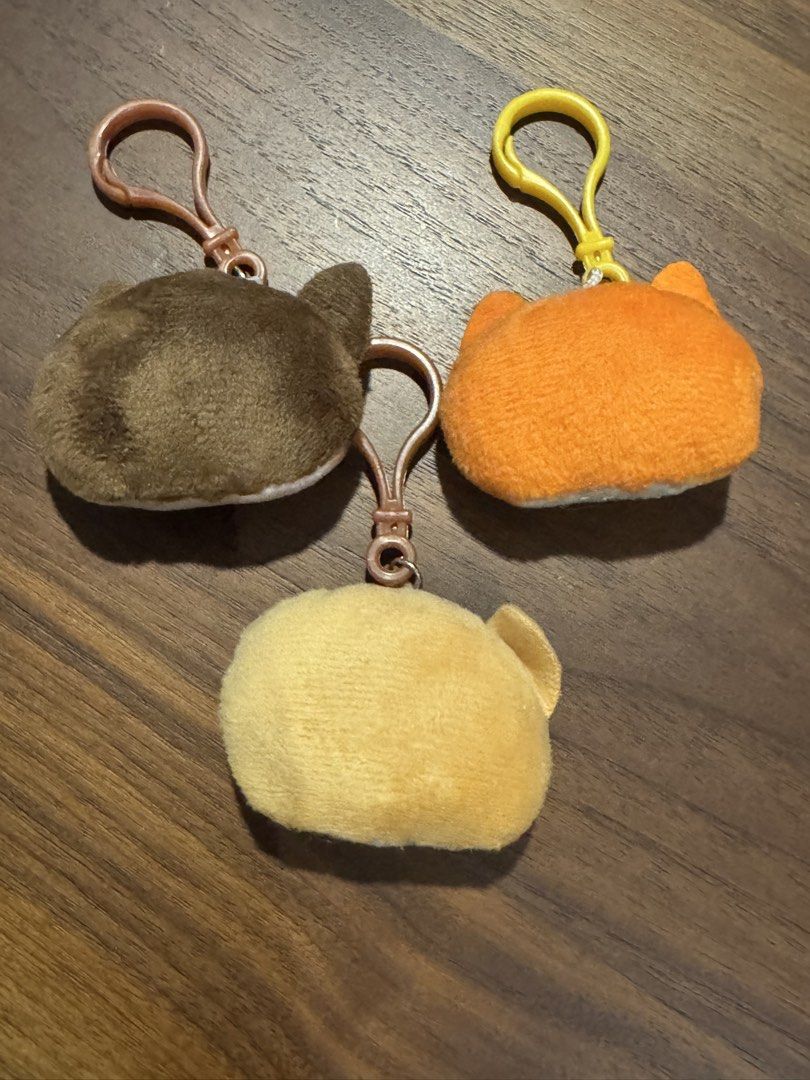 [50 EACH] mini cat face plush keychain (Category: Plushies & Soft Toys) located in Manila. Submitted by de_clutterph (Listing ID 1460652450, Image 2). Description: .