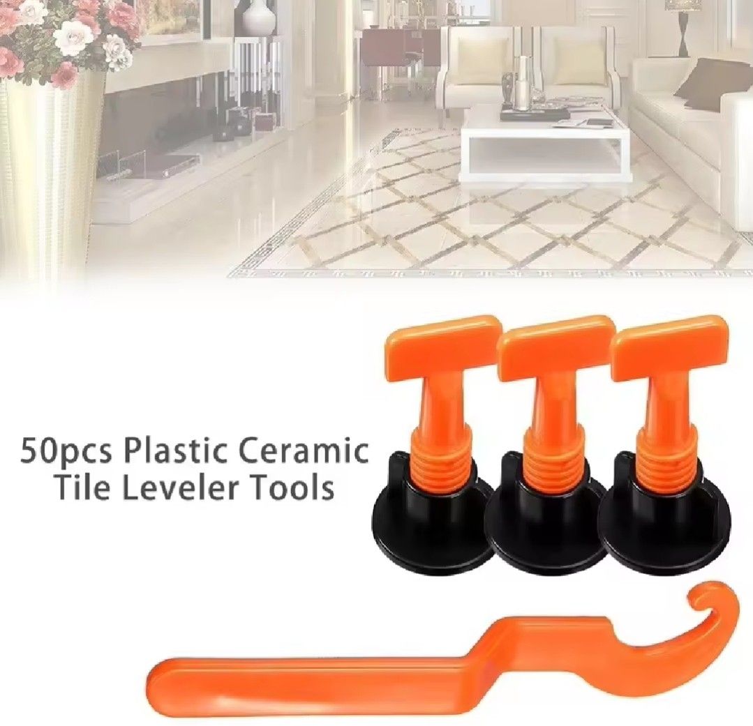 50Pcs Tiles Leveller Wedge Spacers For Flooring (Category: Home Improvement Tools & Accessories) located in Manila. Submitted by lotty_2489 (Listing ID 1460711537, Image 1). Description: Brandnew Onhand GoodQuality 50Pcs RED COD GcashPayment #09706504365 Charm.