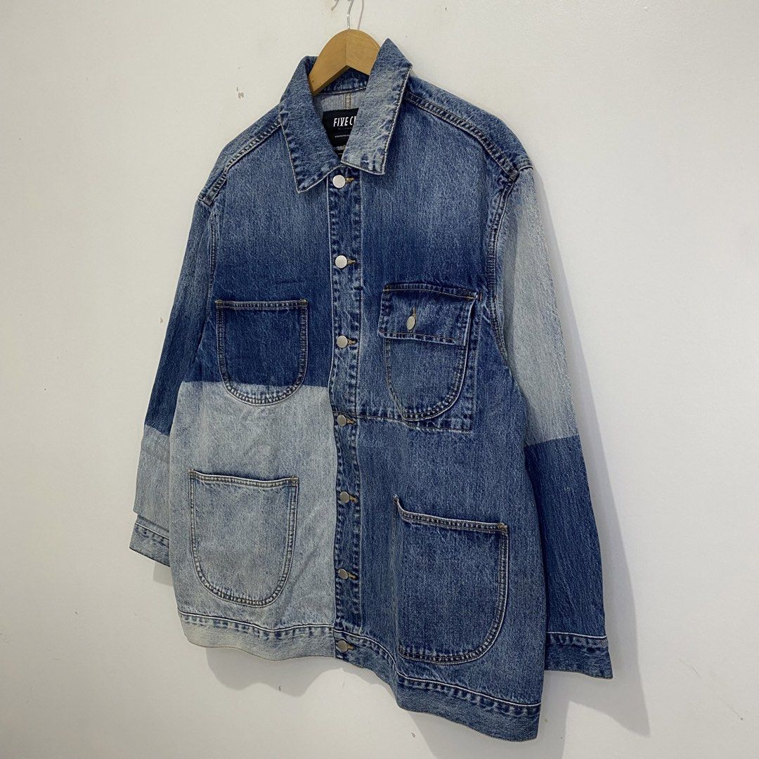 5CM Chore Jacket (Category: Coats, Jackets and Outerwear) located in Tanauan. Submitted by flexingthriftsph (Listing ID 1460593349, Image 3). Description: 5CM Chore Jacket Large on tag 23.5 inches - width 30 inches - length Excellent condition -800.00.
