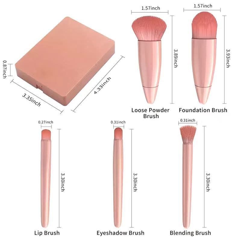 6in1 Peach Pink Mirror Set Per Box Only (Category: Makeup) located in Manila. Submitted by kent_kurtonlineshop (Listing ID 1460641490, Image 3). Description: ✨ 6in1 MIRROR & MAKEUP BRUSH SET ✨ 🪞 May mirror + 5pcs makeup brush 💄 Maganda at madaling dalhin 📦 300 sets / box 🔥 Perfect pang-wholesale at reseller 📩 PM for wholesale price.