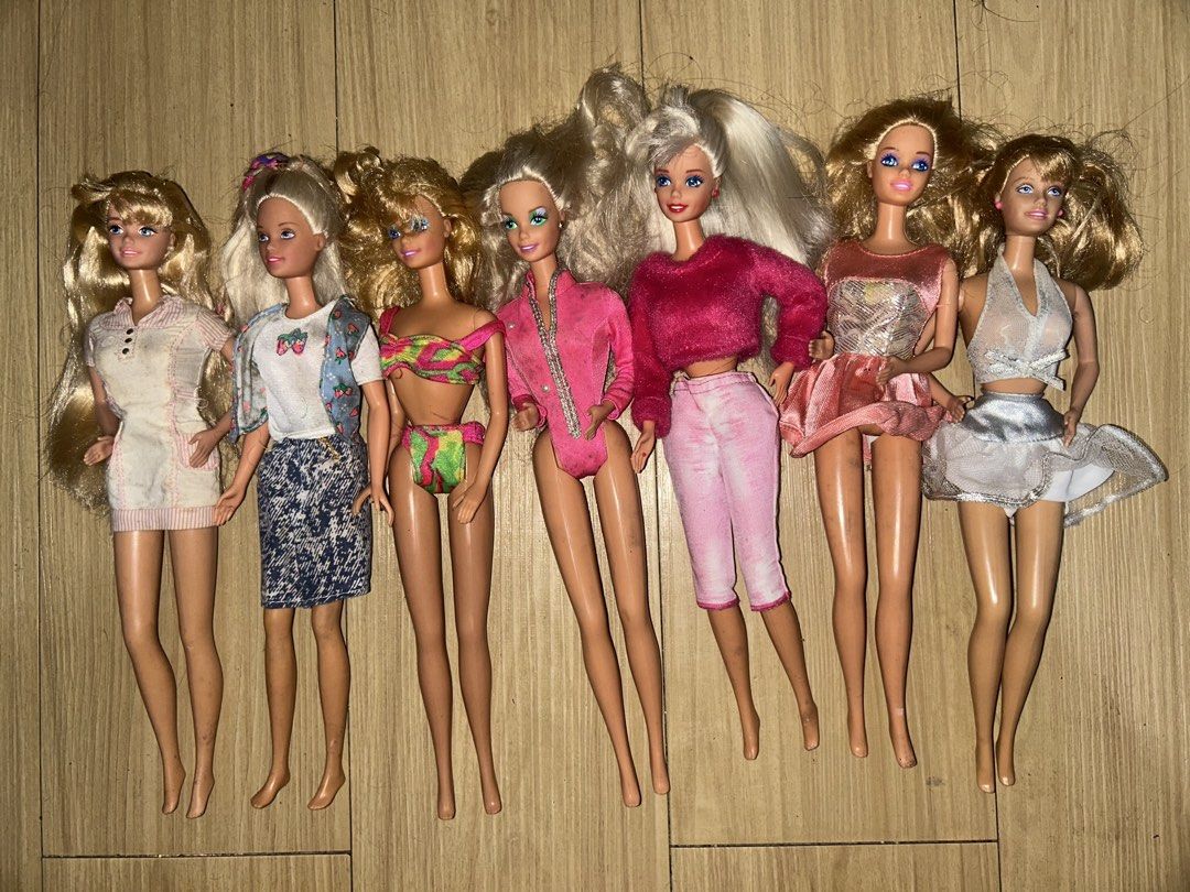 90s Barbie Dolls ( PHP 450 each ) (Category: Kids Toys) located in Malabon City. Submitted by amees94 (Listing ID 1460694065, Image 1). Description: What you see is what you get. PM FOR MORE DETAILS. ☺️.