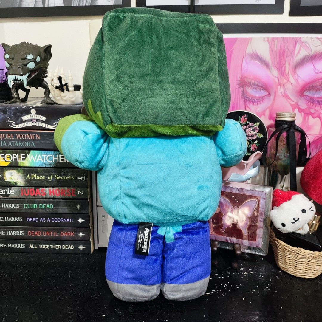 ✦ 2022 Minecraft Zombie Plush Toy ✦ (Category: Plushies & Soft Toys) located in Santa Rosa. Submitted by rusalkascottage (Listing ID 1460697507, Image 3). Description: ✦ 2022 Minecraft Zombie Plush Toy ✦ ୨୧ ───────────── ୨୧ P450 GC@@@sh P600 COD / PayLater ♡ 35 cm tall ♡ 10/10 condition ♡ No paper tag ♡ WYSIWYG ♡ Onhand & ready to ship ୨୧ ───────────── ୨୧ ✦ FAQs ✧ Location: Sta. Rosa, Laguna ✧ Shipping starts at P36 ✧ COD price is adjusted due to