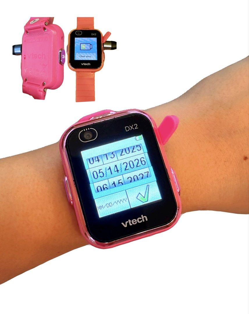 ✨ VTECH KIDIZOOM DX2 SMARTWATCH – NEON PINK 💗 (Category: Wearables & Smart Watches) located in Muntinlupa City. Submitted by alabangbargains (Listing ID 1460572973, Image 1). Description: watch item video here: https://youtube.com/shorts/HHvoXABOg_M?feature=shared Perfect little smartwatch for kids who love taking photos, playing games, and exploring! 📸 FEATURES: • Built-in camera for photos & videos • Fun games and activities • Touchscreen dis
