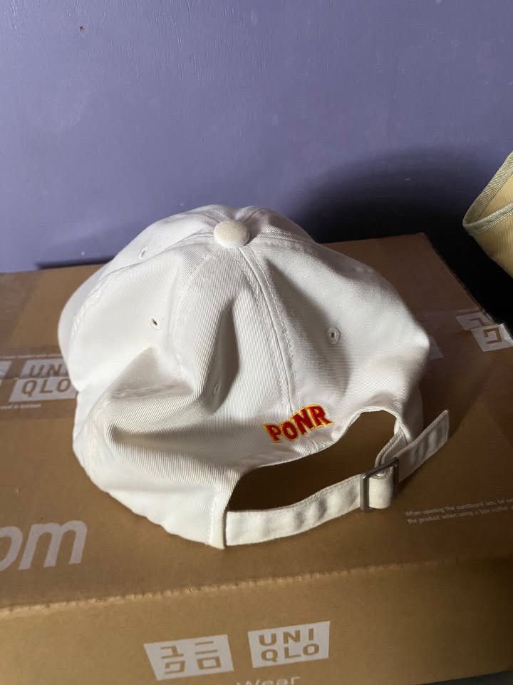 A Bathing Ape BAPE "Shark" Cap - White (Category: Caps & Hats) located in Manila. Submitted by mendozagab (Listing ID 1460707984, Image 2). Description: Bape PONR shark logo cap Minor issue : sweat stain on brim and liners but still can be removed. .
