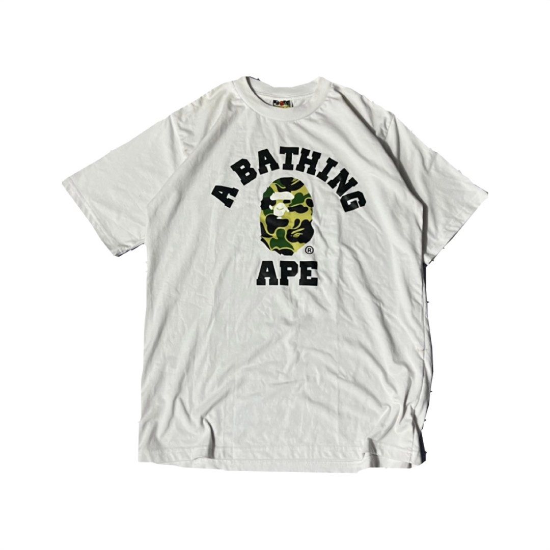 A bathing ape college logo (Category: Formal Shirts) located in Quezon City. Submitted by thriftshop_treasure (Listing ID 1460689028, Image 1). Description: 23x29.