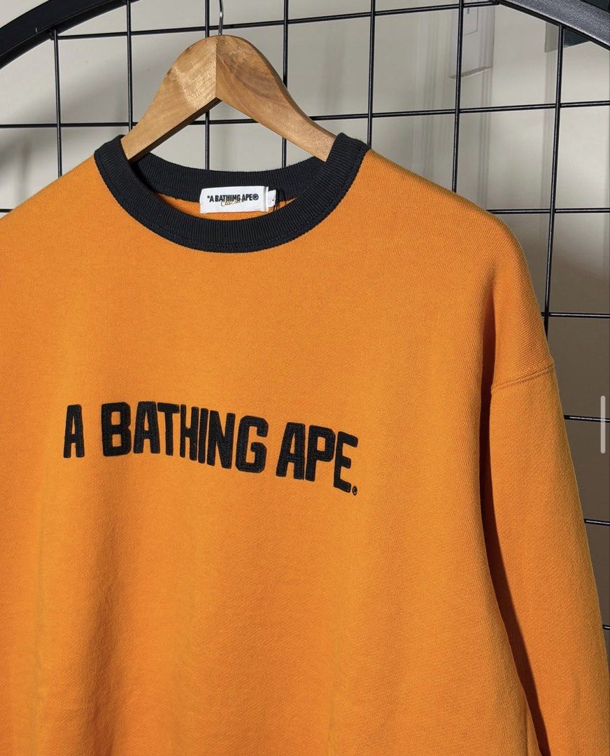 A bathing ape crewbeck pullover. (Category: Hoodies) located in Cainta. Submitted by the_g0ods (Listing ID 1460659336, Image 2). Description: A bathing ape crewbeck pullover. Dimensions: 24 width x 28 length 🏷️ 2500 (Shipped) 📍Color may vary due to lighting, please manage your expectations for some issues may not be seen or indicated..