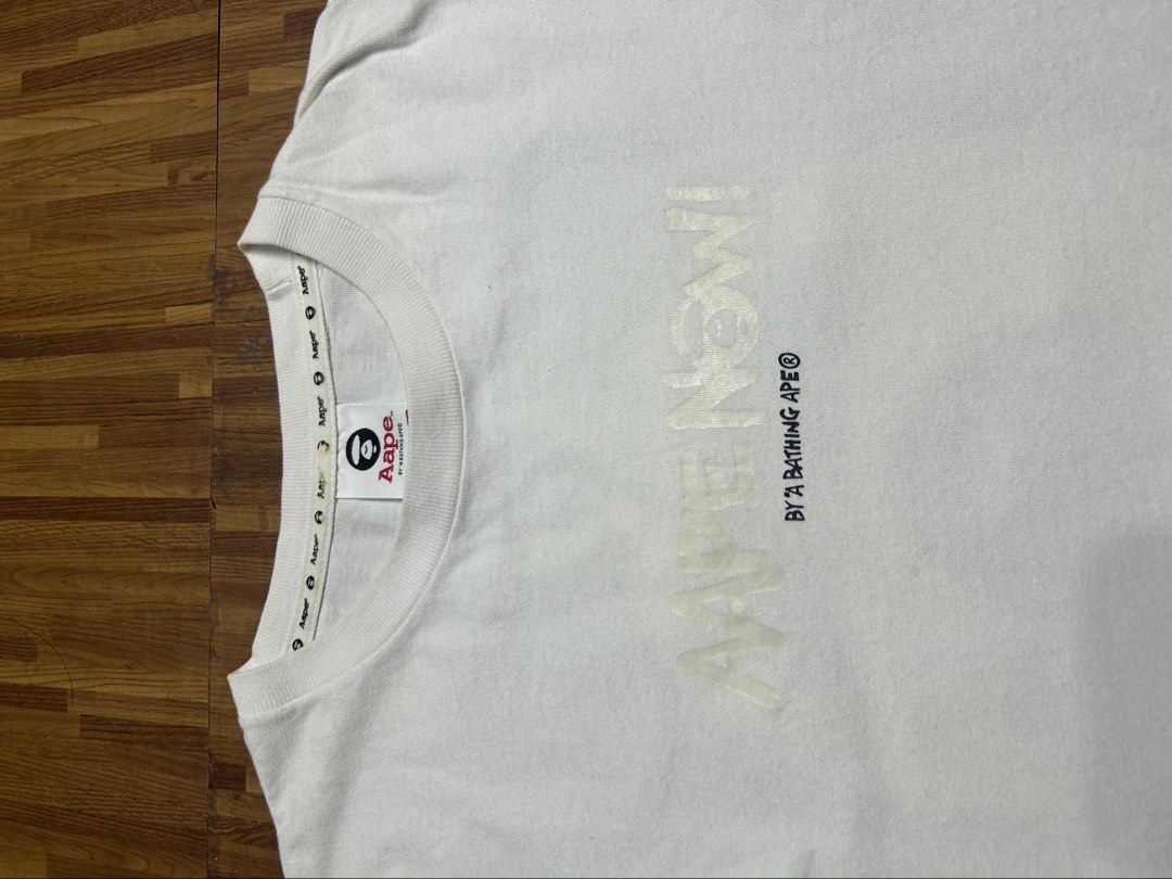 Aape shirt (Category: Tshirts & Polo Shirts ) located in Cebu City. Submitted by thrift_grail (Listing ID 1460704779, Image 3). Description: Excellent condition No issues Size S on tag Dimes 18w 26.5L Cr 9.5/10 Cebu city .