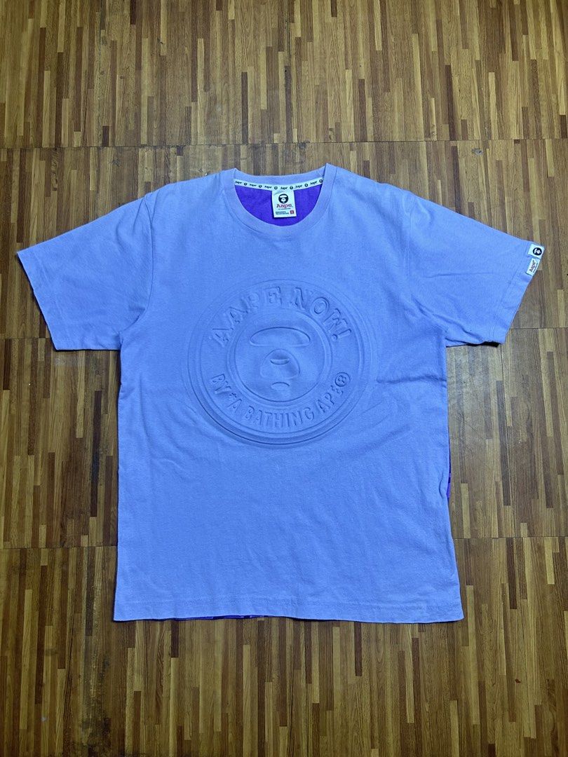 Aape shirt (Category: Tshirts & Polo Shirts ) located in Cebu City. Submitted by thrift_grail (Listing ID 1460704856, Image 1). Description: Excellent condition Need wash Issue: may yellow stain sa front ( not noticeable) Size S on tag Dimes 19w 26L Cr 9/10 Cebu city.
