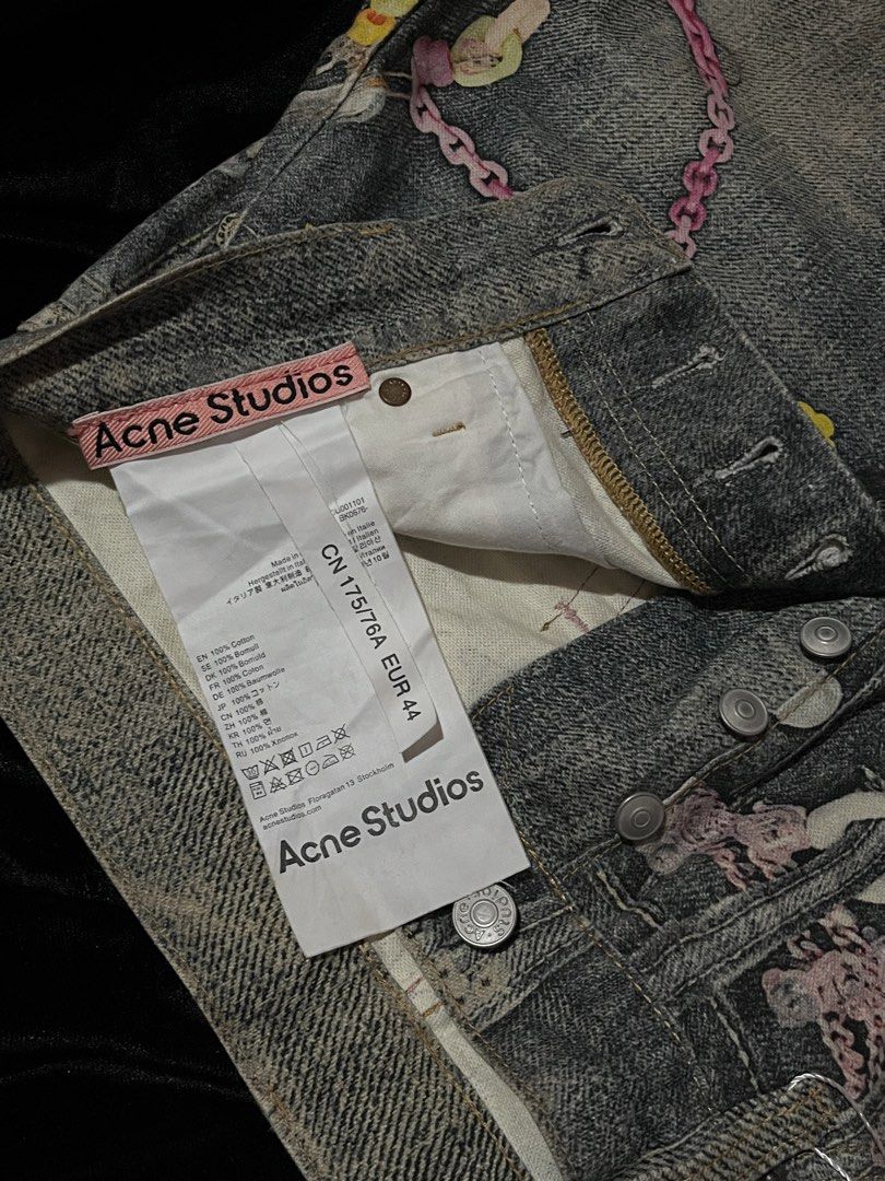 ACNE STUDIOS (Category: Jeans) located in Manila. Submitted by jozh.aquino (Listing ID 1460619307, Image 2). Description: PA LC PO! HEARING OFFERS NA DIN! ACNE STUDIOS W 33-34 L 42.5 THIGH 14 LEG OPEN 10.5 NEED WASH UNLI VC AND VOUCH SHIP DEN AGAD PAGNAGKASUNDO PM ME MGA BROSQUID!!! 📩📩📩📩📩.